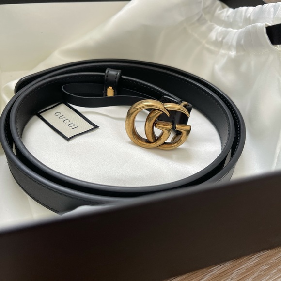 Gucci Accessories - GG MARMONT GUCCI BELT